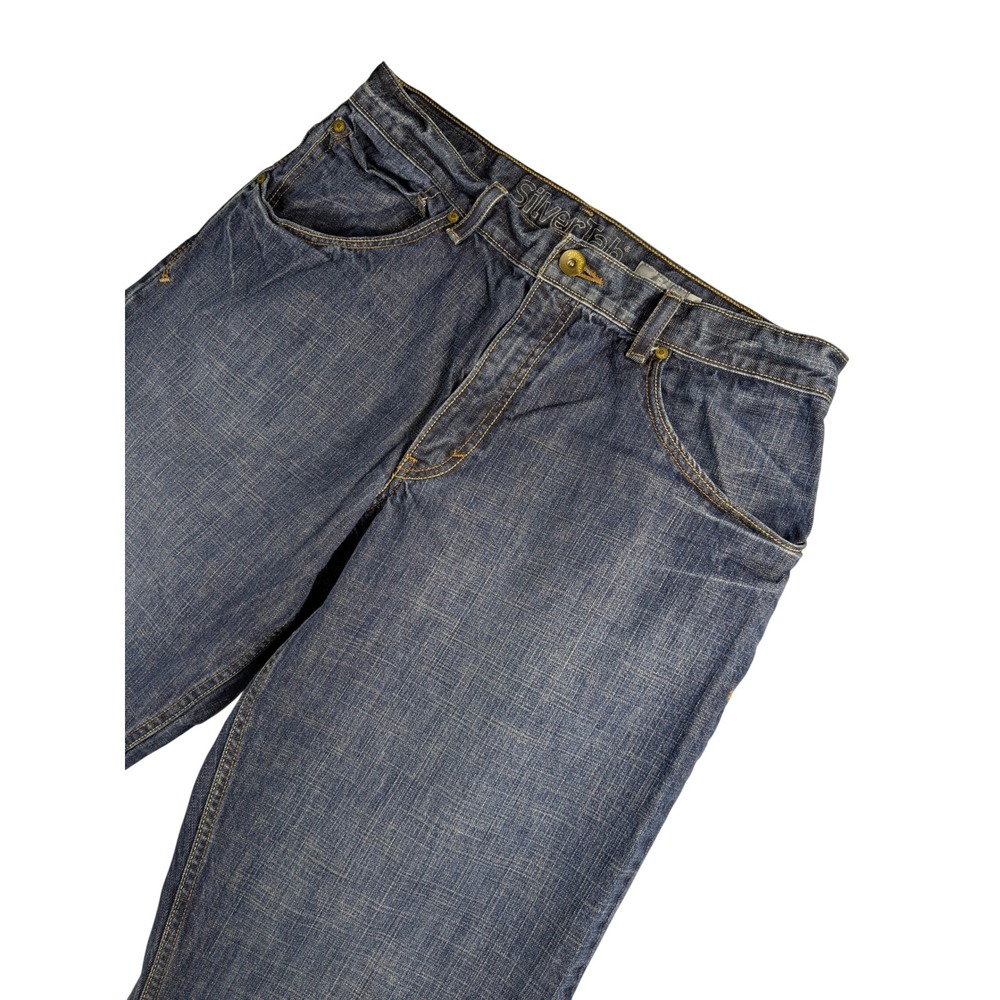 VTG Levis SilverTab‎ Men's Baggy Fit Jeans Denim Pants Fits 34x28 Blue Casual